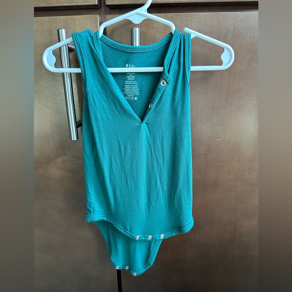 Kyte baby sleeveless bodysuit 6-12